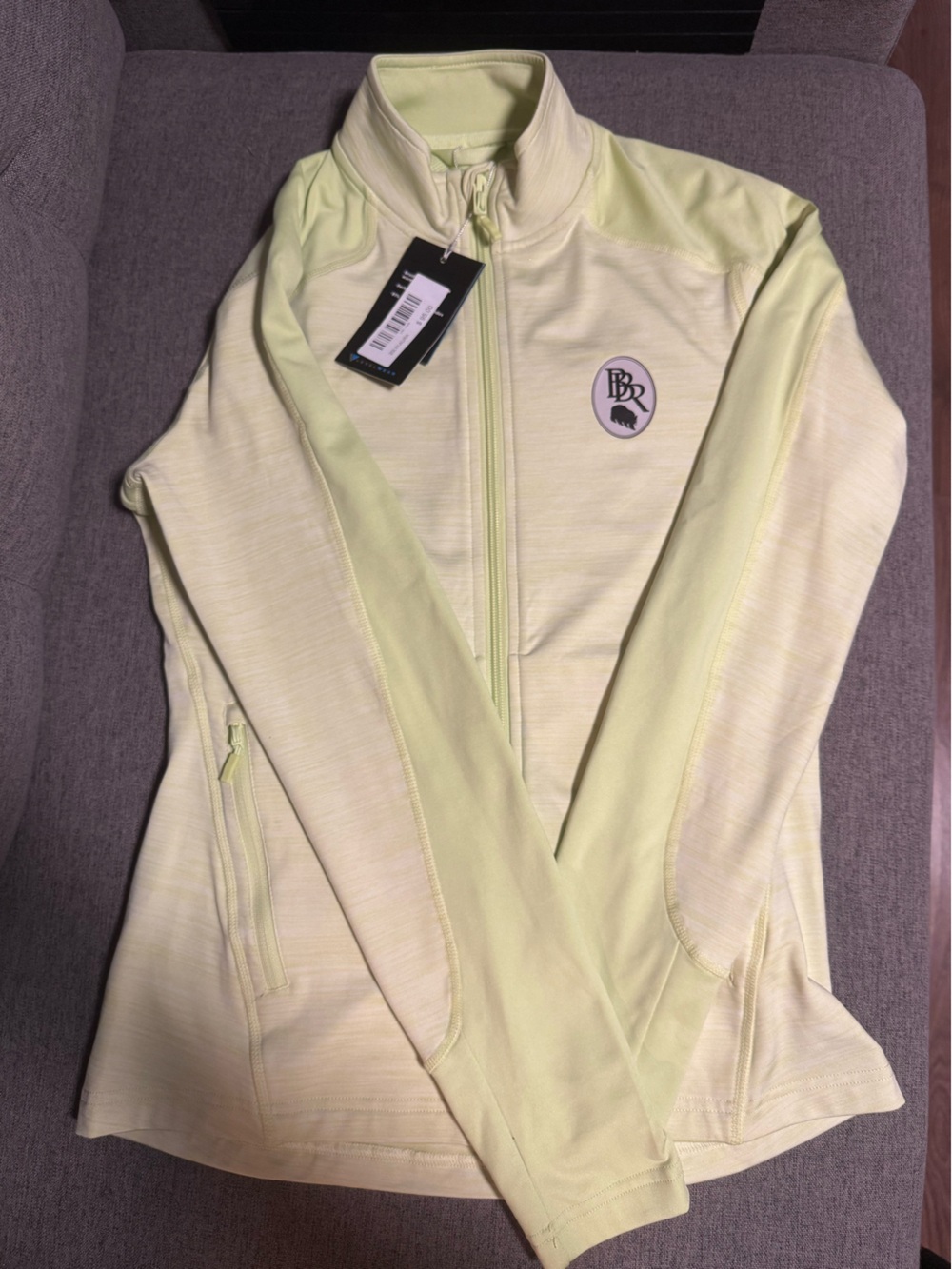 Level Wear Golf Women's Full-Zip Jacket - Black Bear Ridge Logo